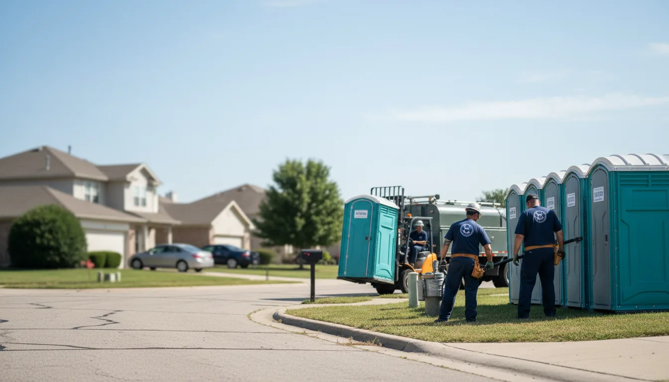 Porta Potty Rental in Frazeysburg, OH near me